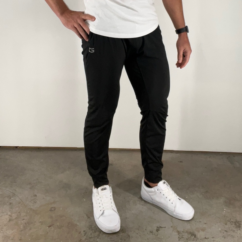 G-GRADUAL / Black Joggers / Medium